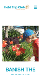 Mobile Screenshot of fieldtripclub.com